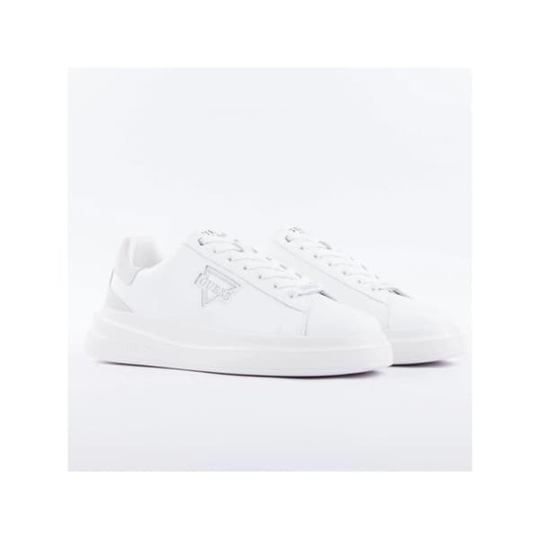 Basket Guess Man Elba Vit läder Vit 43