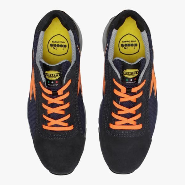 Låg säkerhetsskor DIADORA GLOVE MDS TEXT LOW S1P HRO SRC - 177668C95450-Skyddsskor Blå 44