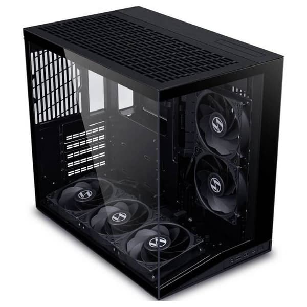 Mini-turné - LIAN LI - O11 Dynamic Mini V2 Flow - Svart - ATX - GPU 400 mm