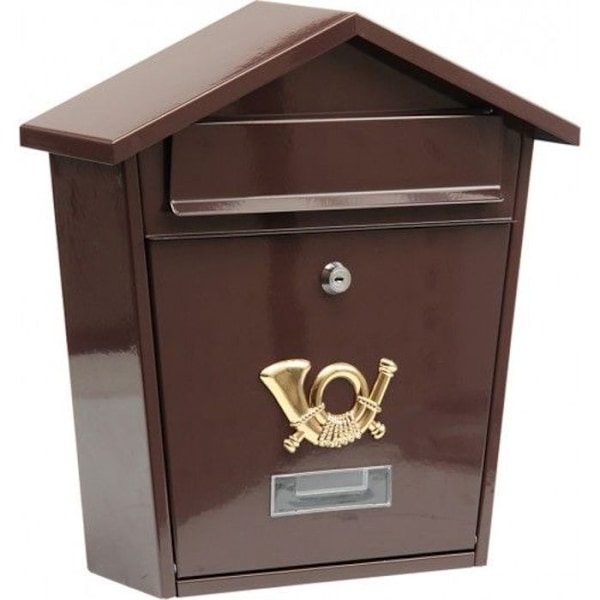 Brevbox Vorel - 78582 - 380 x 320 x 105 mm Brun brevbox
