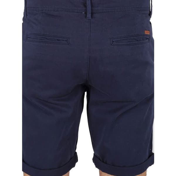 Bermuda herr JACK & JONES rak passform stretch marinblå - 98% bomull 2% elastan Blå XL