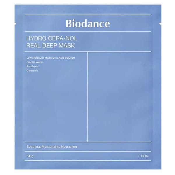 Biodance Hydro Cera-Nol Real Deep Masque Ansikte 34 g