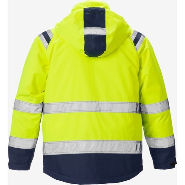 Fristads Airtech Arbetsjacka Klass 3 4035 GTT gul hög synlighet/marinblå XXL