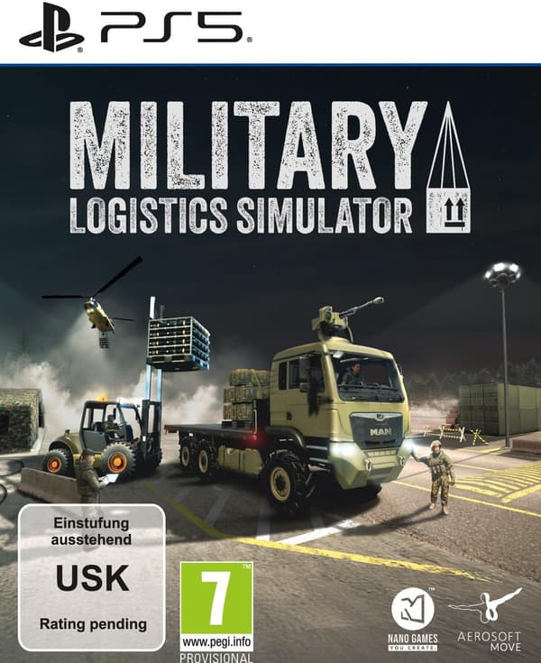 Militärlogistiksimulator - PS5-spel