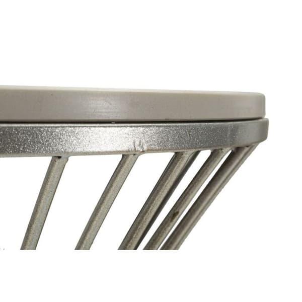 Mauro Ferretti Funnel soffbord - Silver - 50x100 cm silver-