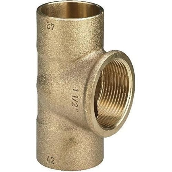 T-koppling - Viega - 94130 G - Diameter 18 x 1/2x18 mm - Brons - Inomhus
