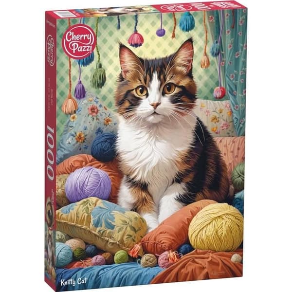 Pussel 1000 bitar: Den Stickade Katten
