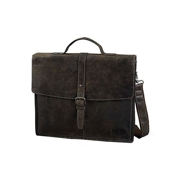 Trousse - Alassio - 43142 - Äkta läder - Ljusgrön - 21 x 6 cm