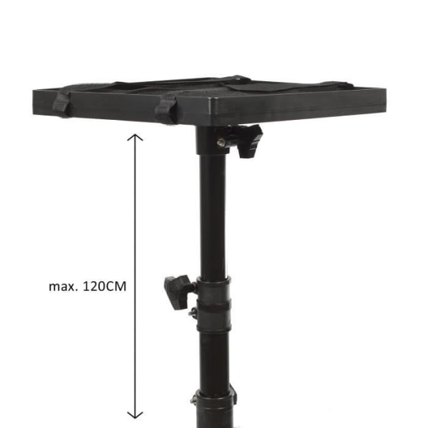 Maclean bärbart projektorställ med justering MC-920