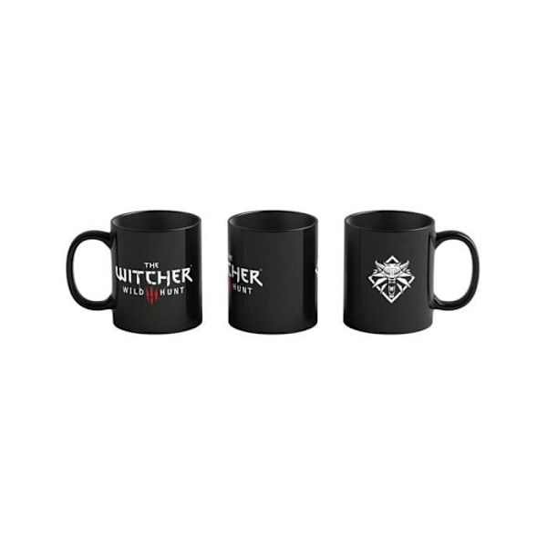 Mugg - Bra byte - The Witcher III: Wild Hunt - Termisk effekt - 480 ml - Porslin/Keramik/Stengods