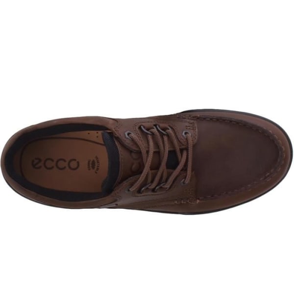 Ecco Track 25 Low GTX vattentäta vandringsskor för män Snörning - - Bison 43