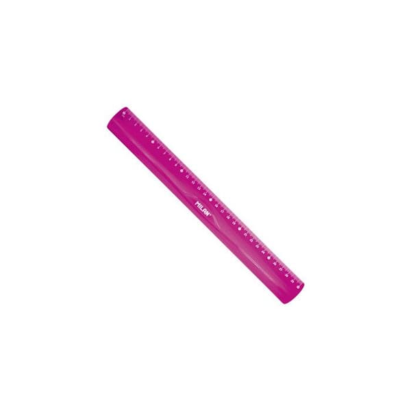 Flexibel linjal - MILAN - 30cm - Rosa - Barn - Flicka