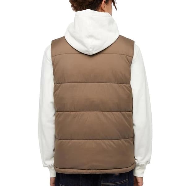 Brun ärmlös jacka Herr Dickies Waldenburg brun XL