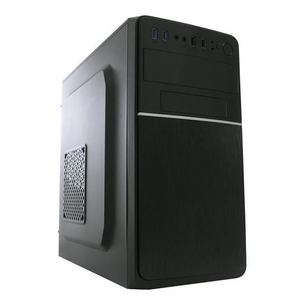 LC-Power 2015MB, Microtower, PC, Metall, Micro-ATX, Mini-ITX, Svart, 13,5 cm