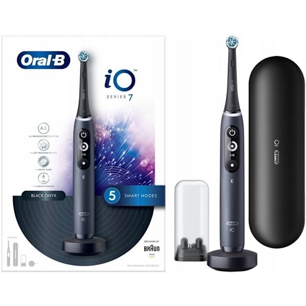 ORAL-B IO Series 7 Onyx Black Elektrisk tandborste