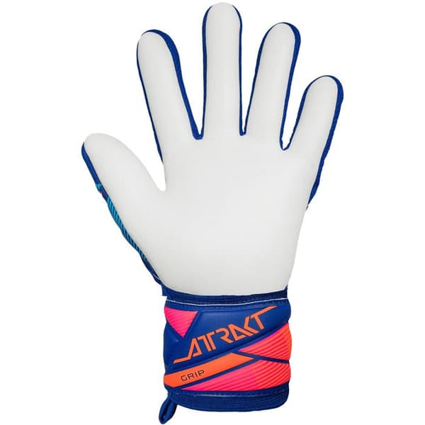 Reusch Attrakt Grip målvaktshandskar - sharpblu/vit/chock orange skarpblå/vit/chock orange L/XL
