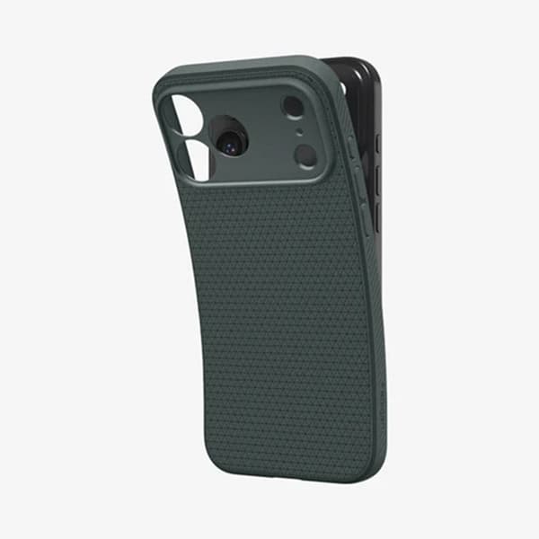 Spigen Coque Liquid Air™ Apple iPhone 17 Pro Max - Abyssgrön Mörkgrön