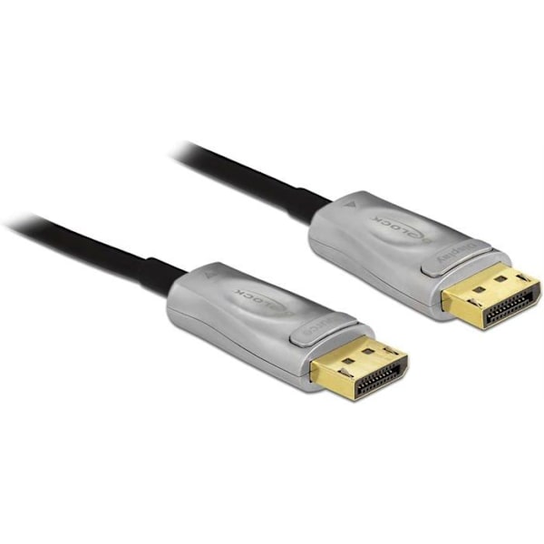Delock integrationskabel - 84143 - DisplayPort 1.4 8K aktiv optisk kabel 100 m