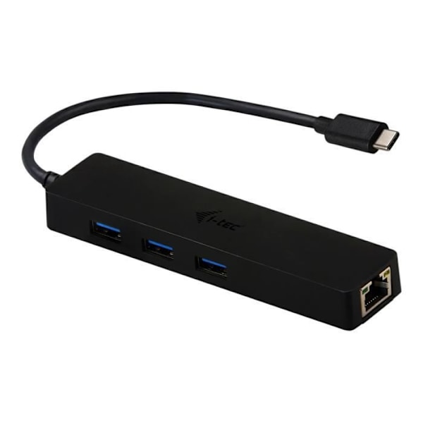 I-TEC USB-C SLIM HUB + GLAN USB-C 3-PORTAR HUB USB 3.0 + GLAN