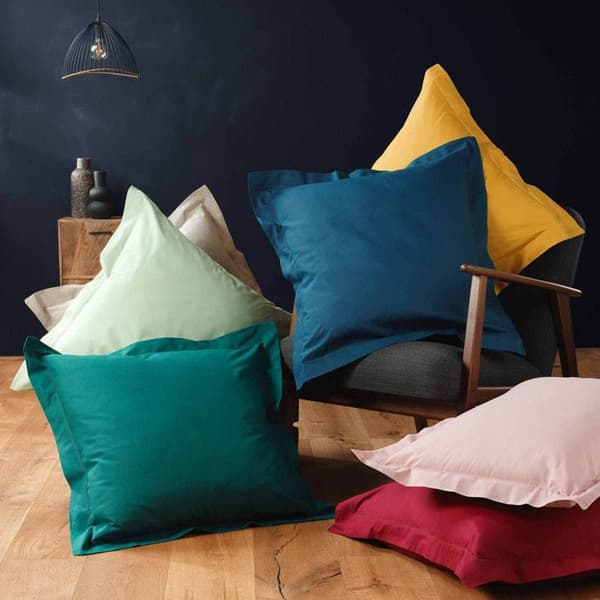 Rektangulär örngott 50x70 cm - 100% bomull - Salvia Salvia