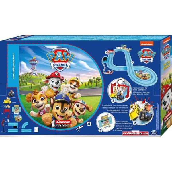 Race Circuit Carrera First Paw Patrol, 2,9 m