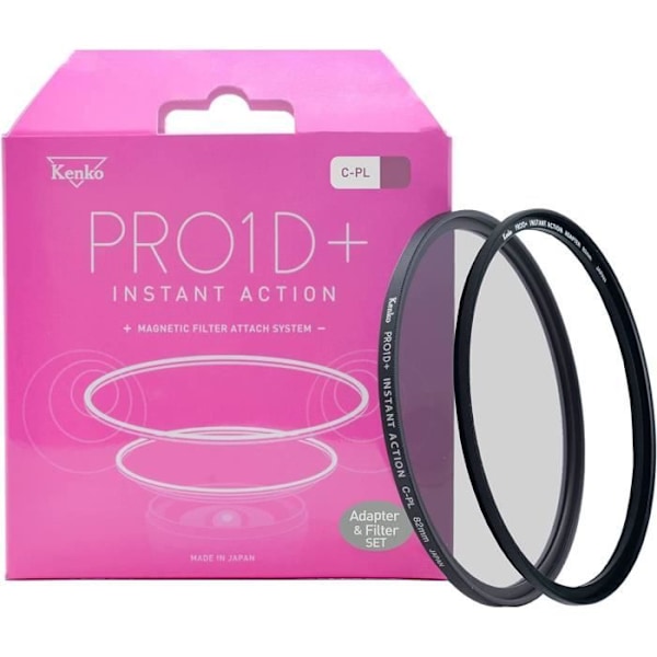 Filter för Objektiv - KENKO - PRO1D Instant Action - C-PL - 52mm - Magnetiskt System