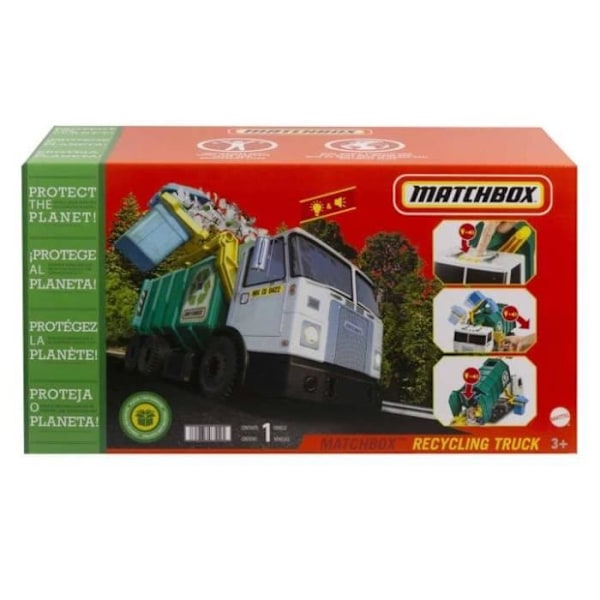 Mattel Återvinningslastbil Matchbox HHR64 - 0194735075195