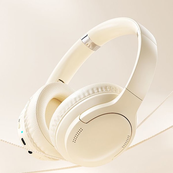 WEKOME M11 Enjoyer Series - Trådlösa Bluetooth V5.3 ANC suprahörlurar (Vit)