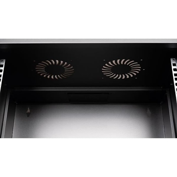 Väggskåp Equip 07U 540 x 400 mm svart