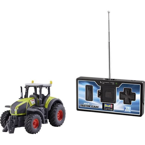 Elektriskt lantbruksfordon i miniatyr - Revell Control Claas Axion 960 23488 - Grön - Skala 1:18 Grön