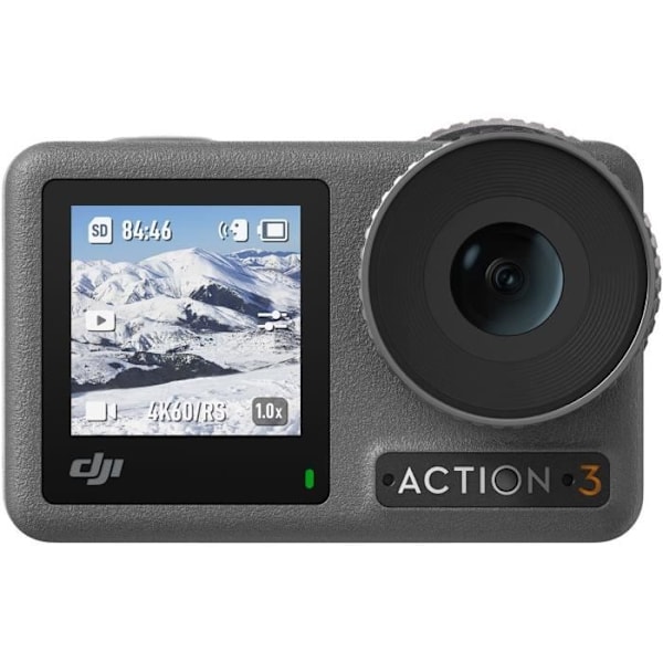 4K Actionkamera - DJI Osmo Action 3 Standard Combo - Svart Svart