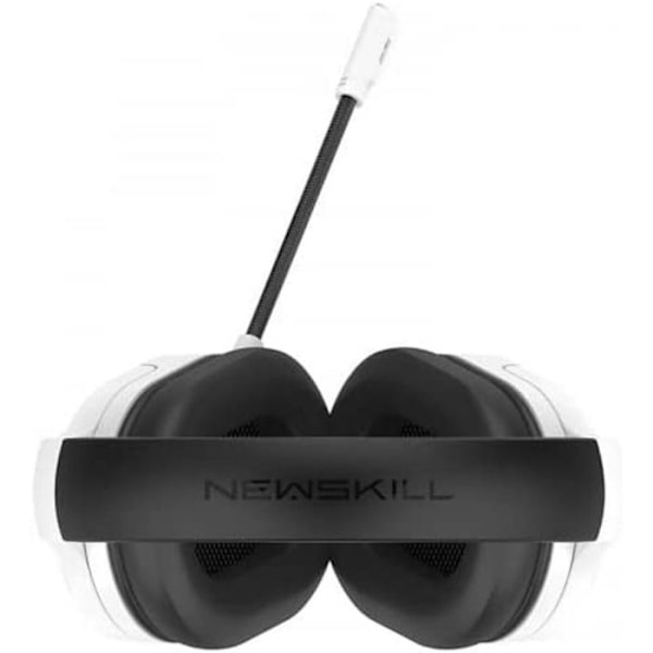 Hörlurar med mikrofon Newskill Scylla Ivory Wireless RGB Gaming Headset PC/PS4/PS5/Switch/Xbox One/Xbox Series X/S White