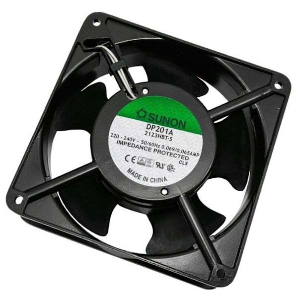 Sunon - DP201A2123HBT-S - Fläkt Fläkt 230V AC 10,8W 120x120x38mm 144,4m/h 2550U/Min 144,4m/h