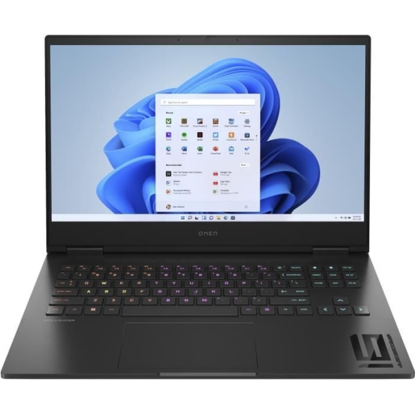 16,1 'QHD 240 Hz-skärm, AMD Ryzen™ 7 7840HS-processor (8 kärnor, 3,8 GHz / upp till 5,1 GHz, 16 MB cache), RAM 32 GB DDR5 - 1 TB SSD -
