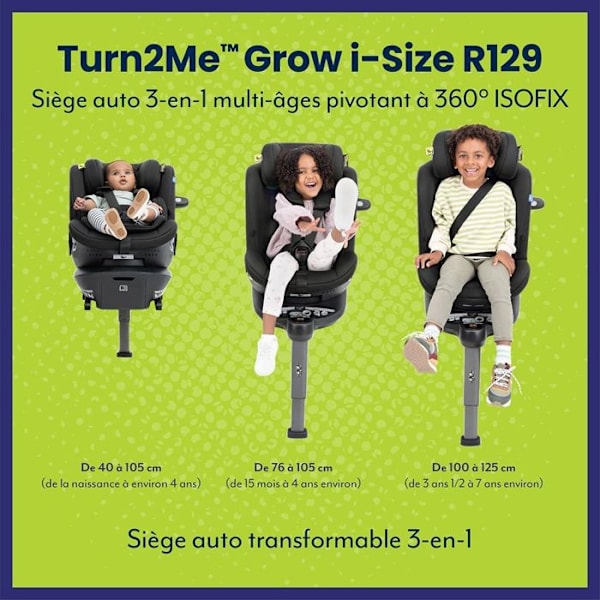 Turn2me Grow Bilbarnstol
