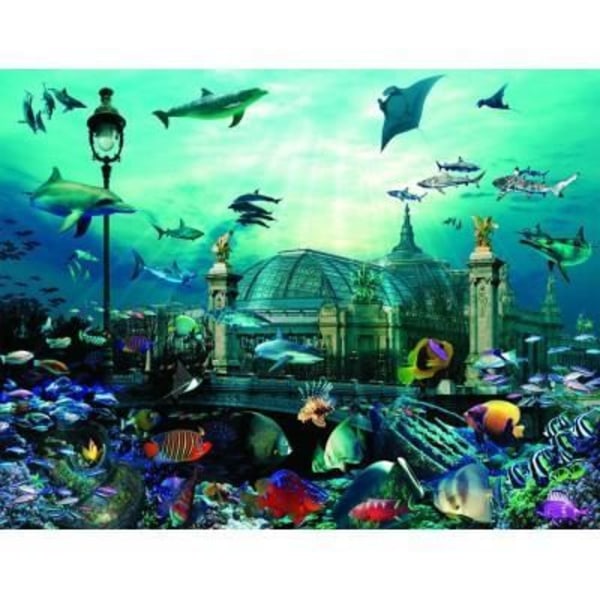 Grand Palais Aquarium Pussel - Nathan - 2000 bitar - För vuxna - Flerfärgad Flerfärgad