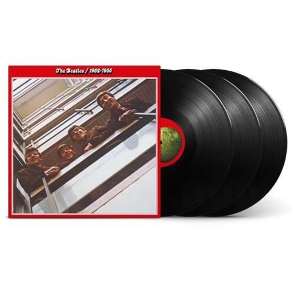 The Beatles - The Beatles 1962-1966 (The Red Album) [VINYL LP] Gatefold LP-jacka, 180 gram, med häfte