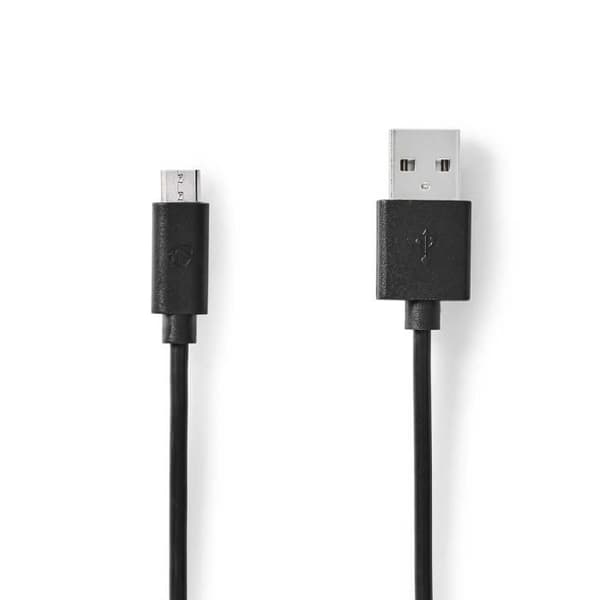USB-kabel - NEDIS - CCGL60500BK10 - 1.00 m - USB 2.0 - 10 W - 480 Mbps