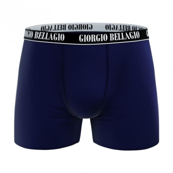 Giorgio Bellagio herrboxershorts i bomull, CLASSIC boxershorts för män, enfärgade och tidlösa, (förpackning om 12) - svart, röd, grå storlek S Röd XXL