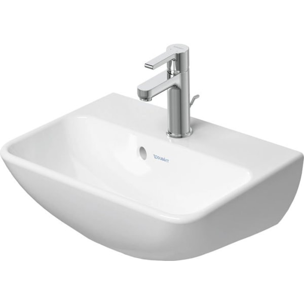 Duravit B.2 Engrepps tvättställsblandare S - Blank krom - med popup-avfall - B21010001010