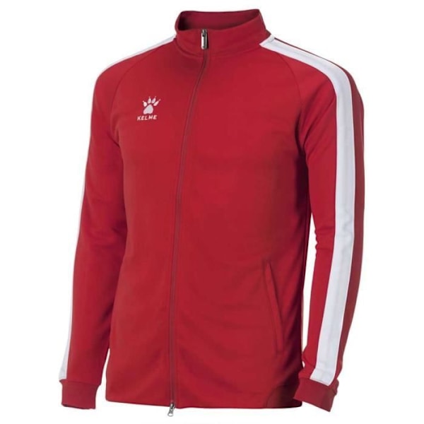Jacka för män KELME Global Röd-vit Storlek L - 100% polyester Röd / vit XL