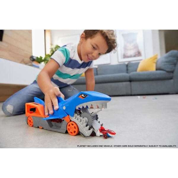 Hot Wheels - Shark Transporter - Circuit / Liten bil - Från 4 år GVG36 Flerfärgad