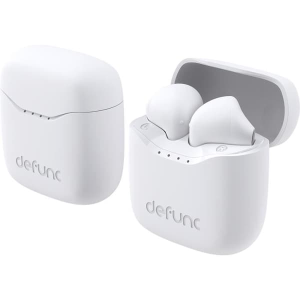 True Wireless hörlurar - Defunc - TRUE LITE - Vit - In-ear - Trådlös Vit