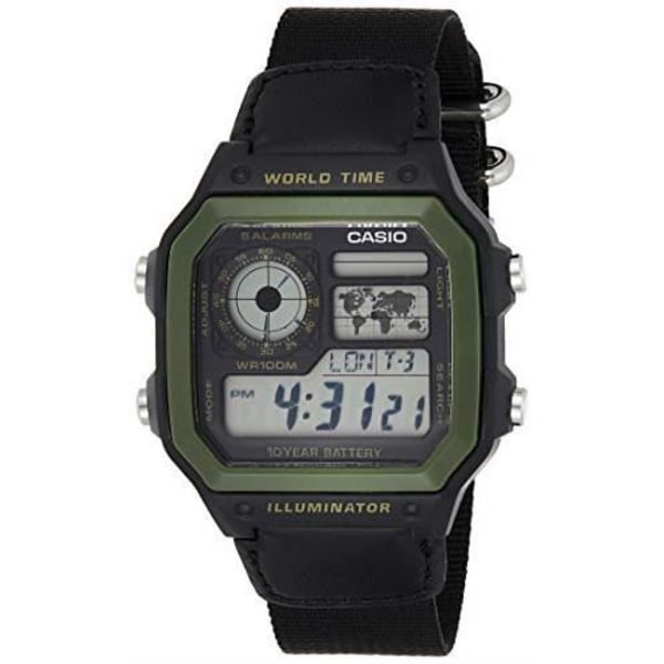 [CASIO]AE-1200WHB-1BVDF CASIO (Casio) herrmodell digitalklocka AE-1200WHB-1B [återimporterade varor] SE