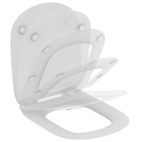 Ideal Standard - Tesi toalettlock med dämpad stängning vit Ideal Standard