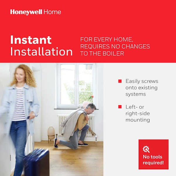 Honeywell hemtermostat - HR27 - 1 styck elektronisk radiatorhuvud, smart och programmerbar