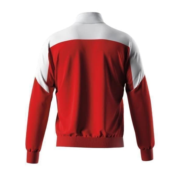 Errea Buddy träningsjacka - röd/vit/röd - S Röd/Vit/Röd M