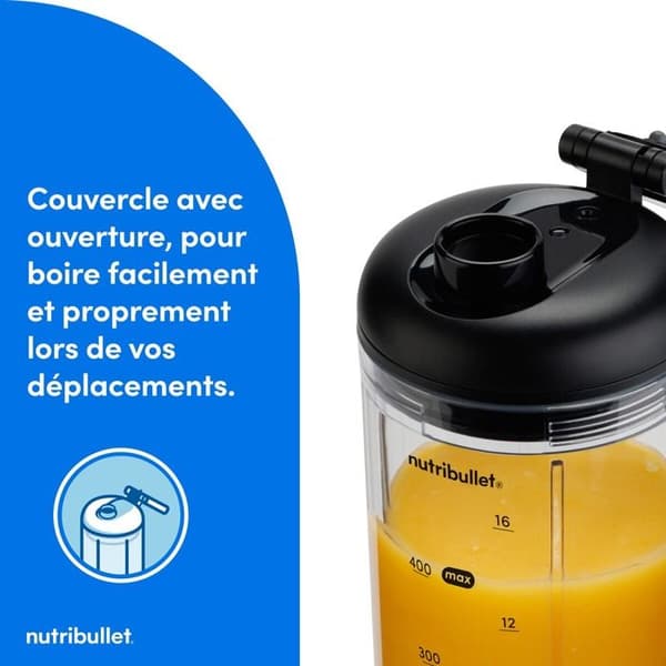 Blender Nutribullet FLEX portabel - Grå NBP013GM