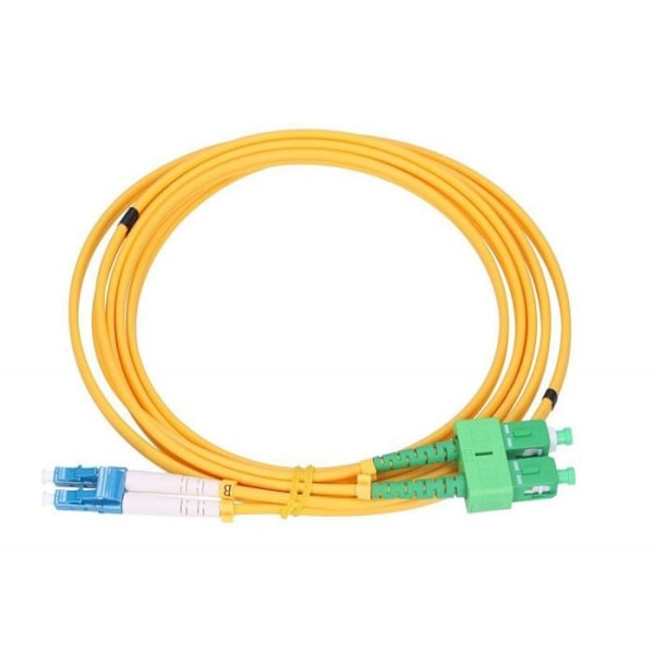 Extralink - EX.9250 - Anslutningskabel SC/APC-LC/UPC SM G.652D DUPLEX 3M