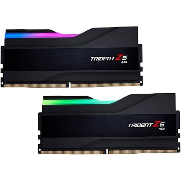G.Skill Trident Z5 RGB DDR5 8000 MHz CL40 Dual Channel Kit - 48 GB (2 x 24 GB) - Svart